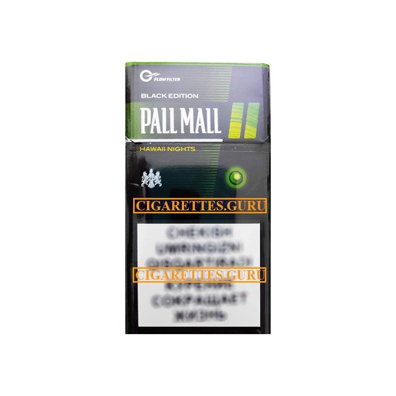 Buy Pall Mall Hawaii Nights Cigarettes Online in Canada | Tropical & Smooth Flavor